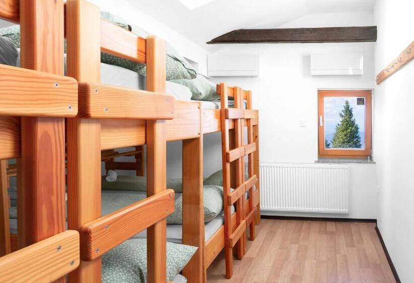 تختخواب در اتاق مشترک, Ribniška Koča