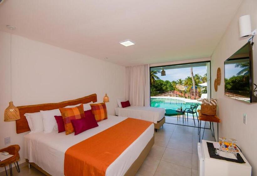 חדר דלוקס לשלושה, Milie Lounge Pousada