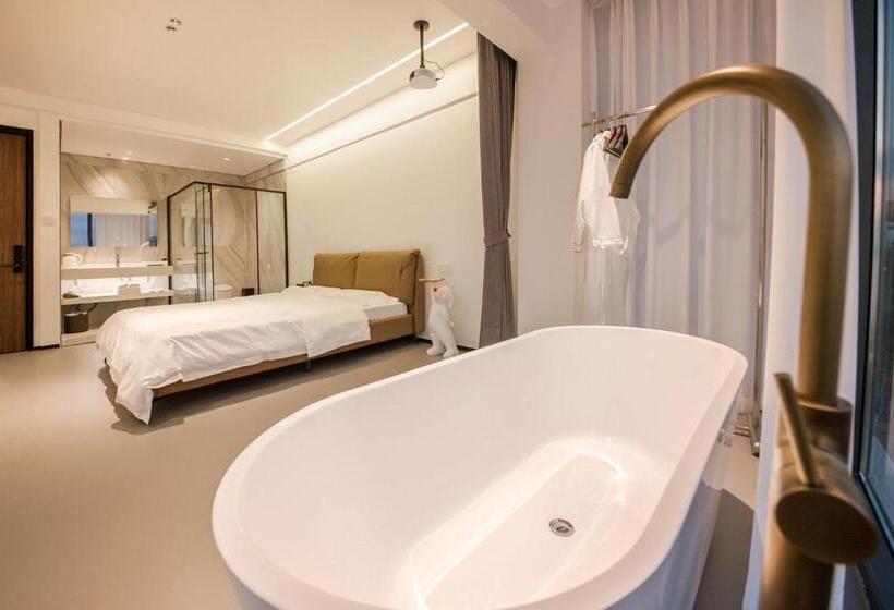 디럭스 테라스 룸 바다 전망, Sanya Chengheli Seaview Homestay