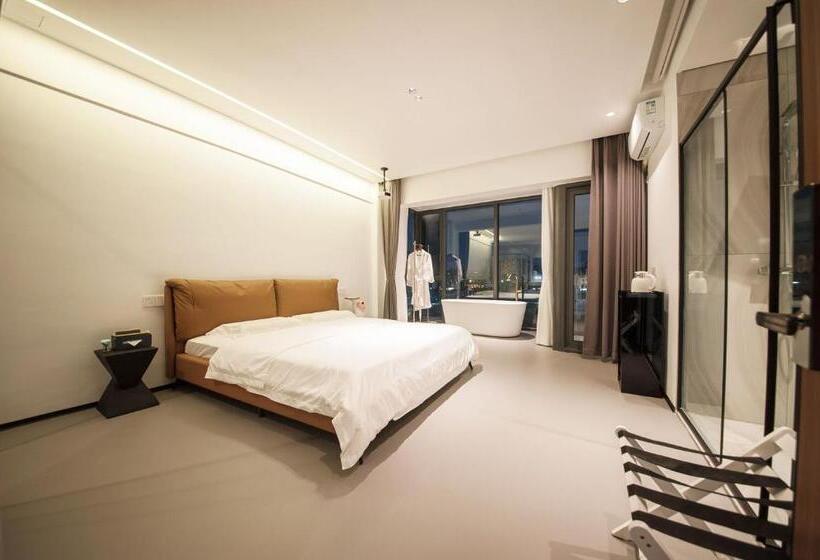 디럭스 테라스 룸 바다 전망, Sanya Chengheli Seaview Homestay