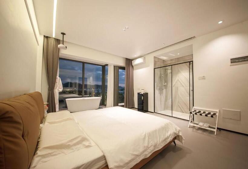 디럭스 테라스 룸 바다 전망, Sanya Chengheli Seaview Homestay