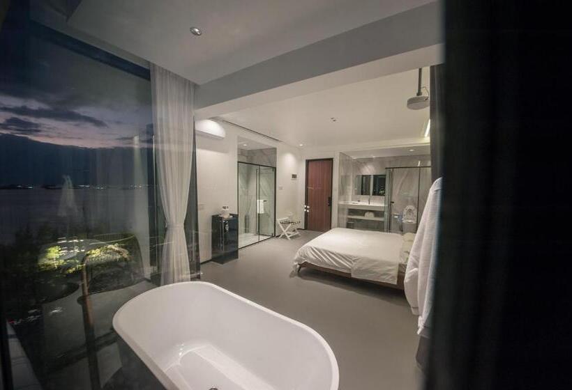 디럭스 테라스 룸 바다 전망, Sanya Chengheli Seaview Homestay