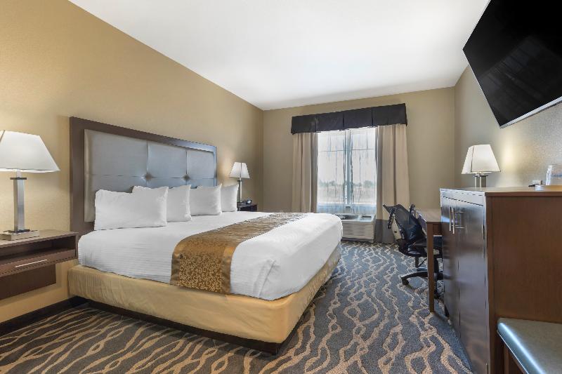 מיטת קינג בסוויטה, Best Western Plus Fort Stockton