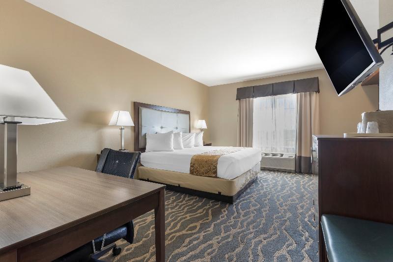 מיטת קינג בסוויטה, Best Western Plus Fort Stockton