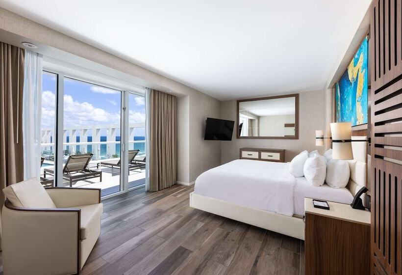 带1个卧室的豪华公寓, Conrad Fortlauderdale Beach