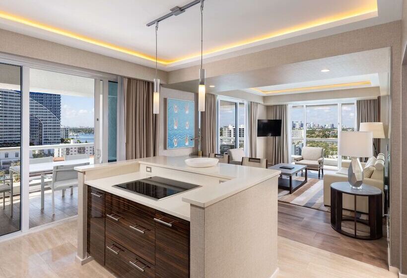 带2个卧室的套房, Conrad Fortlauderdale Beach