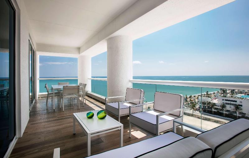 带1个卧室的带海景的公寓, Conrad Fortlauderdale Beach