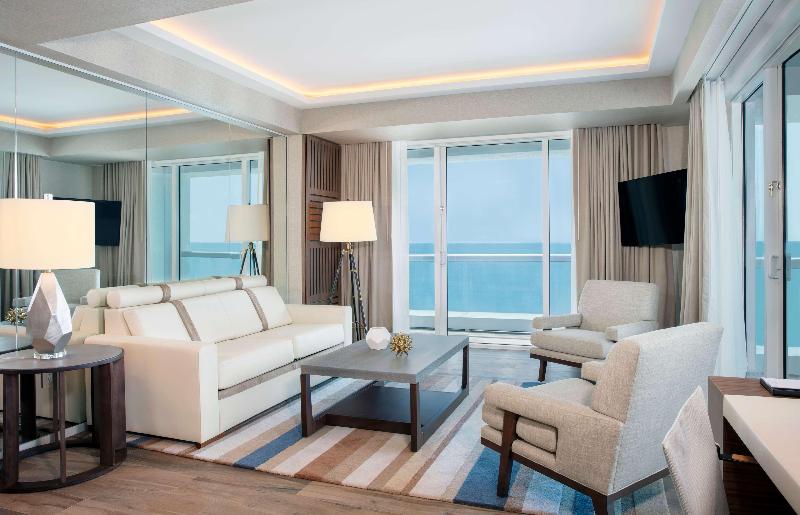 带1个卧室的带海景的公寓, Conrad Fortlauderdale Beach