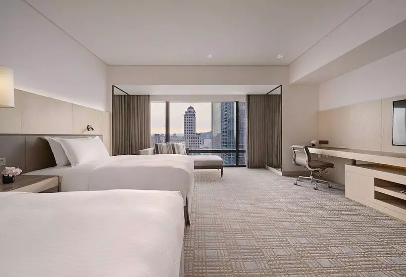 اتاق استاندارد با 2 تخت دوبل, Taipei Marriott