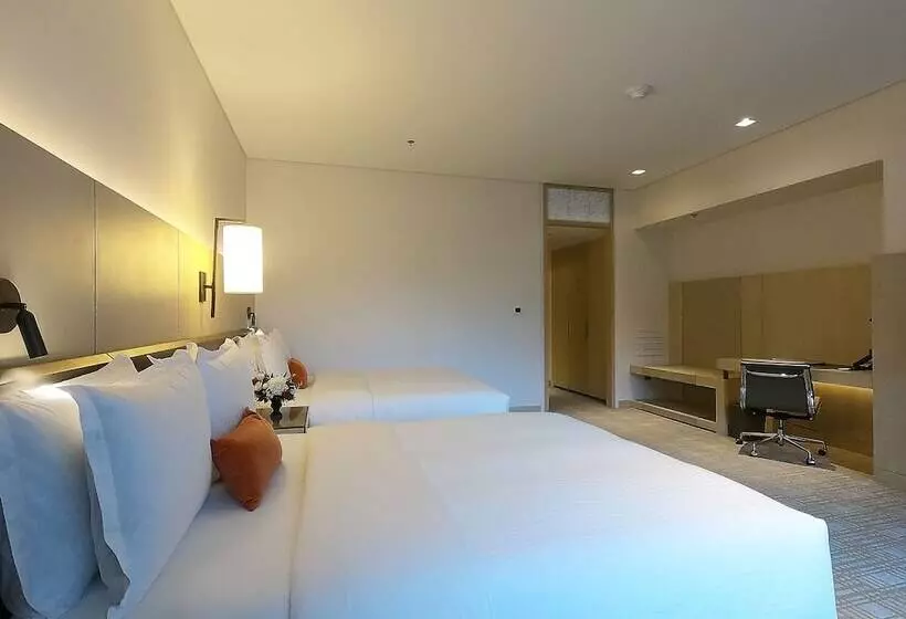 اتاق استاندارد با 2 تخت دوبل, Taipei Marriott