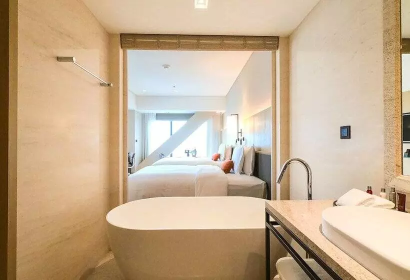 اتاق استاندارد با 2 تخت دوبل, Taipei Marriott