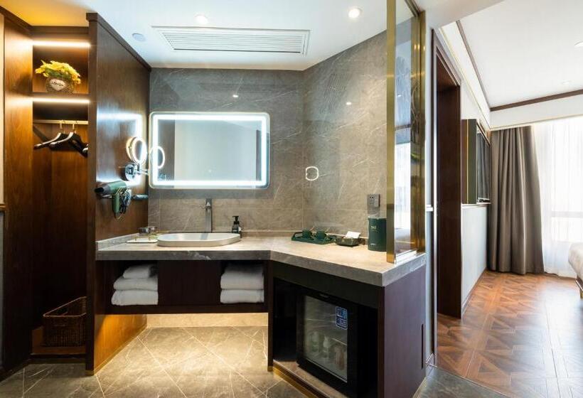 패밀리 룸, Time Traveller Boutique Hotel Near Peking Man Site At Zhoukoudian, University Of Chinese Academy O