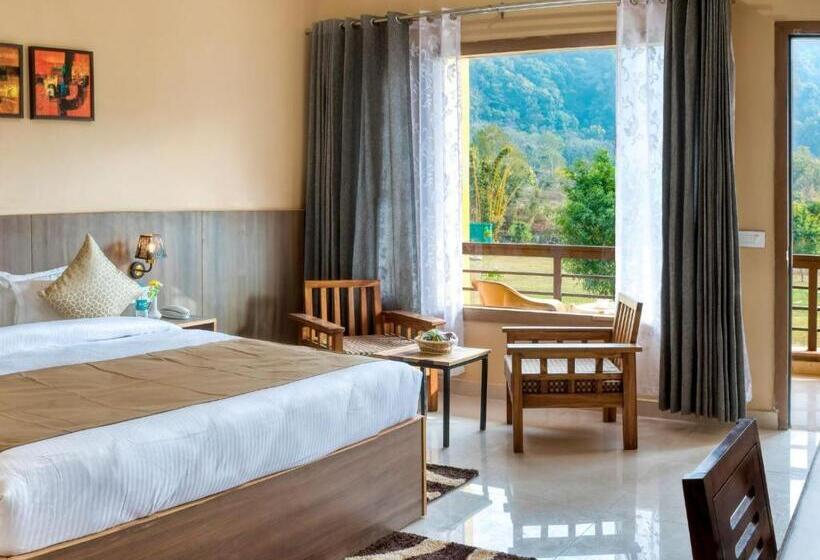 キングサイズベッドのスタンダードルーム, Corbett River Valley Resort