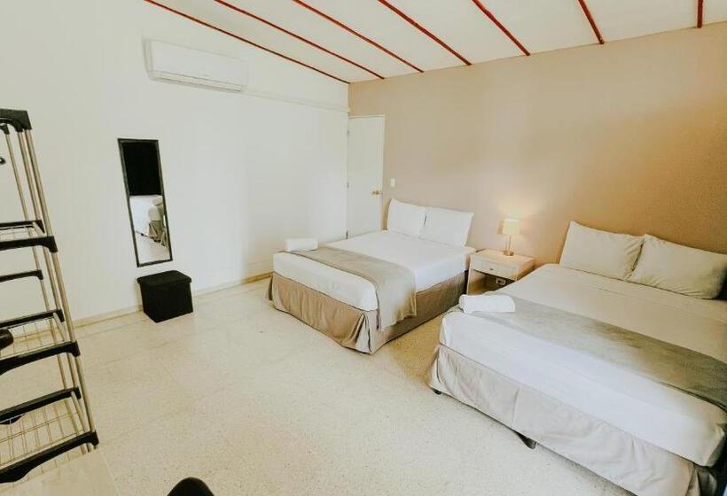 غرفه قياسيه سريرين مزدوجين, La Ruta Hotel Corporativo