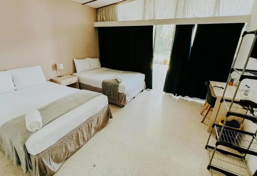 اتاق استاندارد با 2 تخت دوبل, La Ruta Hotel Corporativo