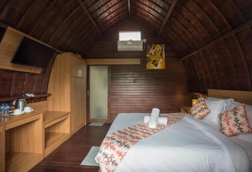Standard-huone Puutarhanäkymä, Klumpu Hill Villas Nusa Penida