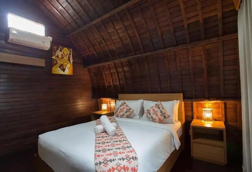 Standard-huone Puutarhanäkymä, Klumpu Hill Villas Nusa Penida