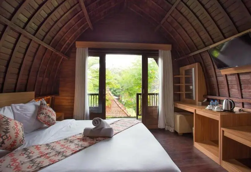 Standard-huone Allasnäkymä, Klumpu Hill Villas Nusa Penida