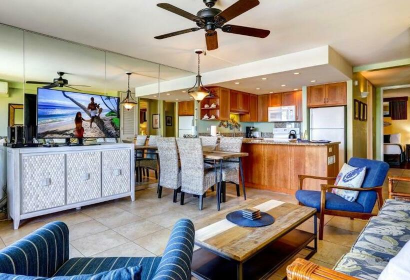 Апартаменты 1 Спальня Вид на Море, Papakea K303 2bed/2bath Stunning Ocean & Pool Views