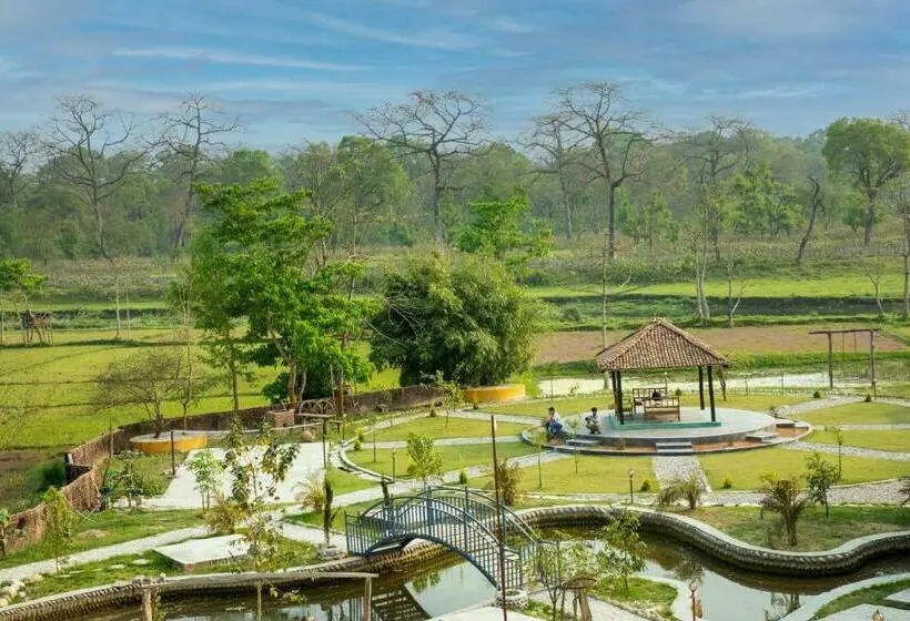 اتاق خانوادگی با چشم‌انداز باغ, Green Chwadi Nature Retreat