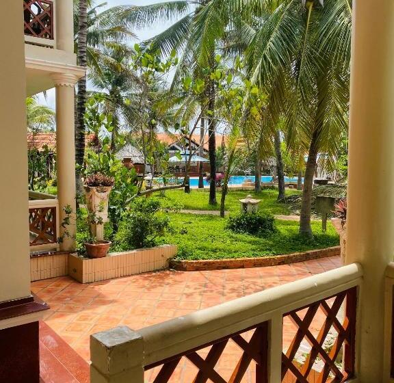 اتاق خانوادگی با چشمانداز باغ, Kega Lighthouse Resort Bình Thuận