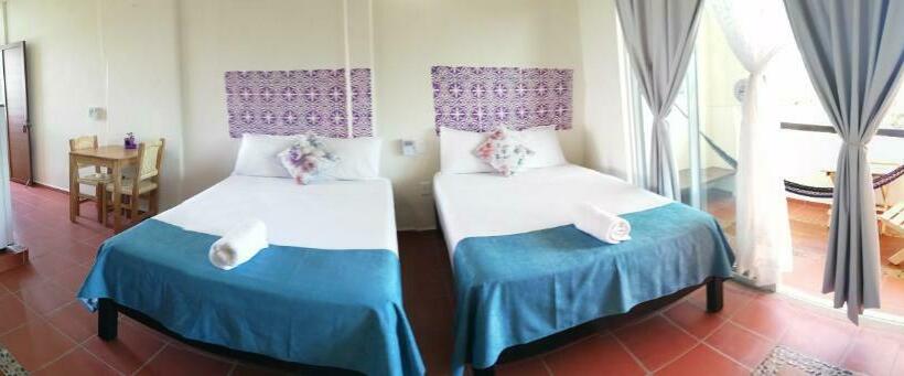 إستديو قياسى مطل على حمام السباحة, Casa Puerto Bonito & Private Coworking