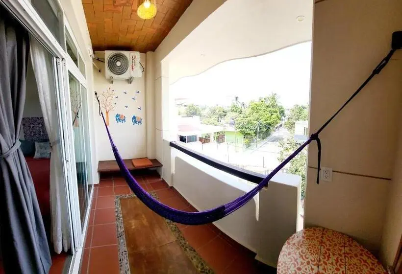 バルコニー付きスタンダードステューディオ, Casa Puerto Bonito & Private Coworking