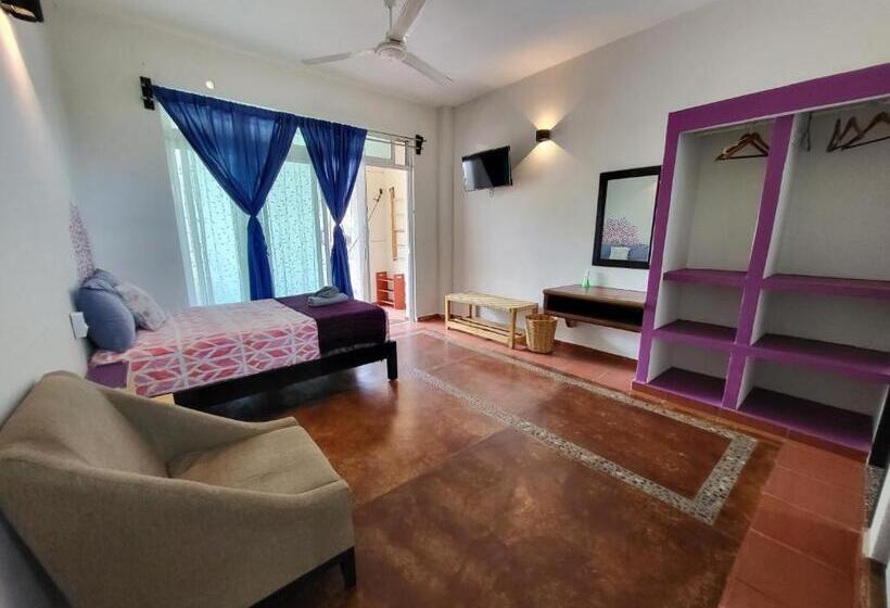 إستديو قياسى مزود بشرفة, Casa Puerto Bonito & Private Coworking