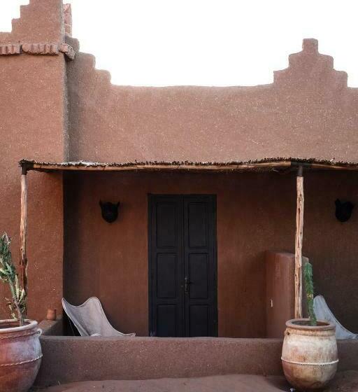 غرفة ديلوكس مزودة بشرفة, Kasbah Aitisfoul