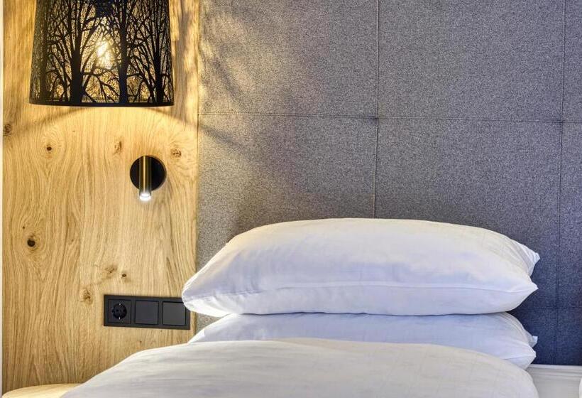 غرفة قياسية مزوَّدة بشُرفة, Brunelle Seiser Alm Lodge