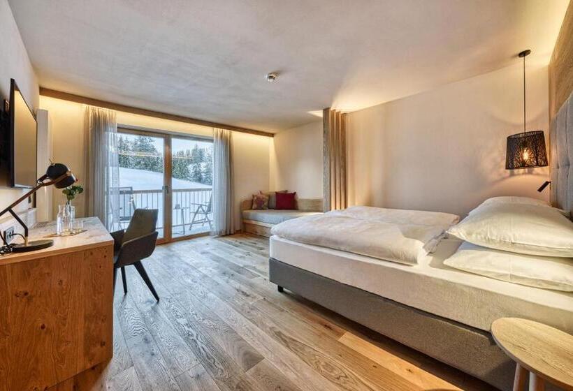 اتاق استاندارد با بالکن, Brunelle Seiser Alm Lodge