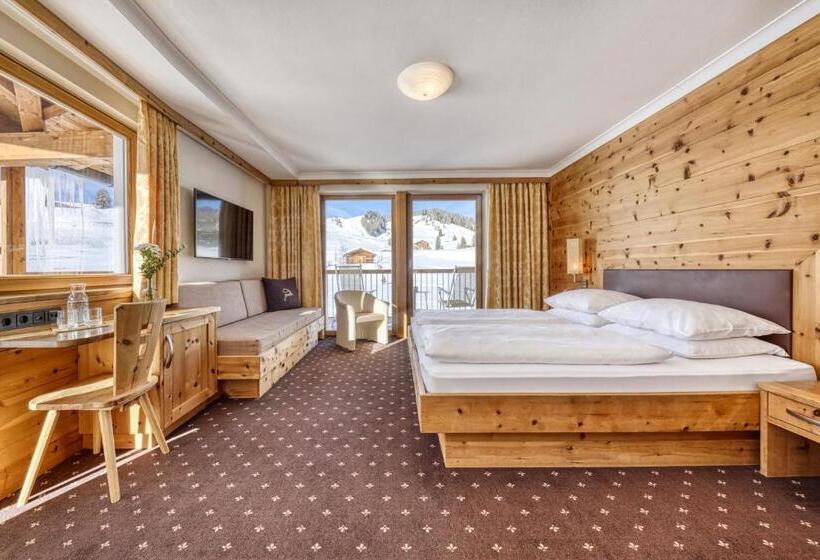 اتاق استاندارد با بالکن, Brunelle Seiser Alm Lodge