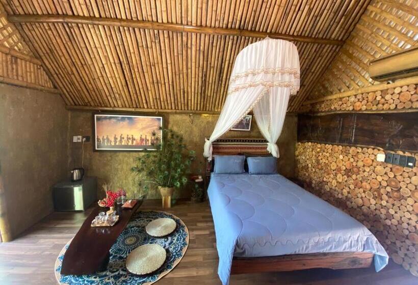 اتاق استاندارد با تخت بزرگ, Khu Du Lịch Sinh Thái Akoea