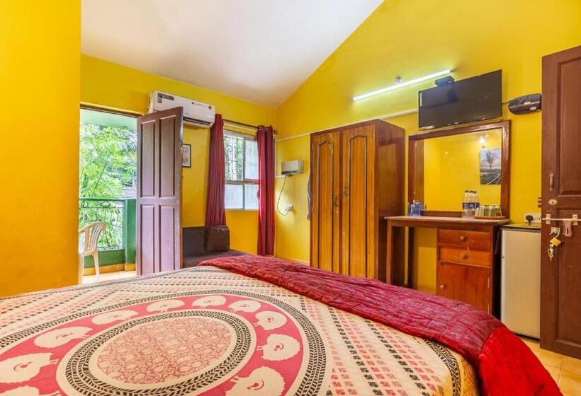 חדר סטנדרט לשלושה עם מרפסת, Jes Guest House