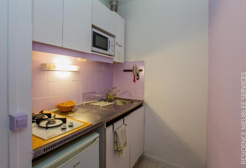 דירת חדר, Residence Meublee Services