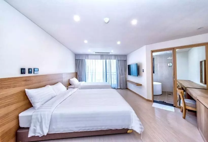 اتاق لوکس با چشم‌انداز, Bk Hotel Jeju