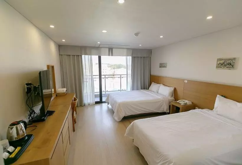 اتاق سوپریور با چشم‌انداز شهر, Bk Hotel Jeju
