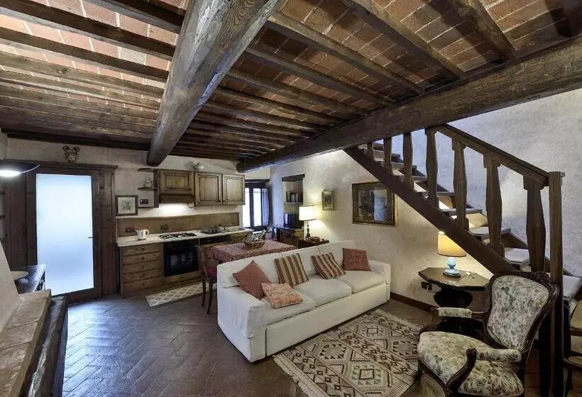1ベッドルームアパートメント, Castelletto Di Montebenichi