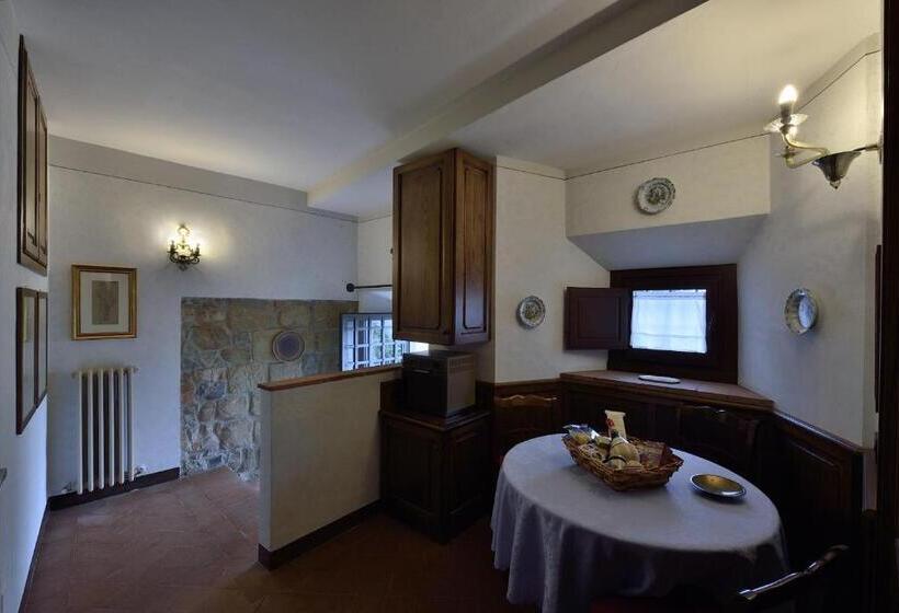 Апартаменты 1 Спальня, Castelletto Di Montebenichi