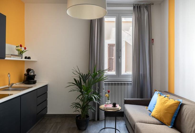 带1个卧室的豪华公寓, Now Apartments, Aparthotel In The Heart Of Rome