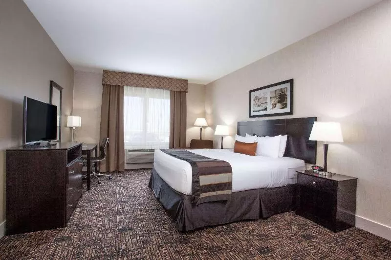 キングサイズベッドのスタンダードルーム, Radisson Hotel Edmonton Airport