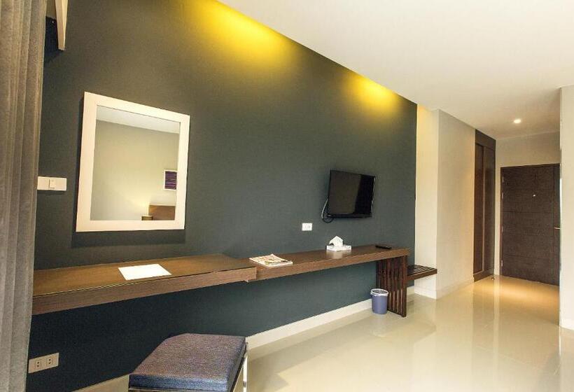 חדר דלוקס, V Hotel Ubon Ratchathani