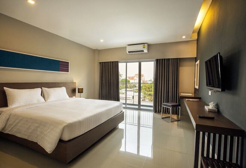 חדר דלוקס, V Hotel Ubon Ratchathani