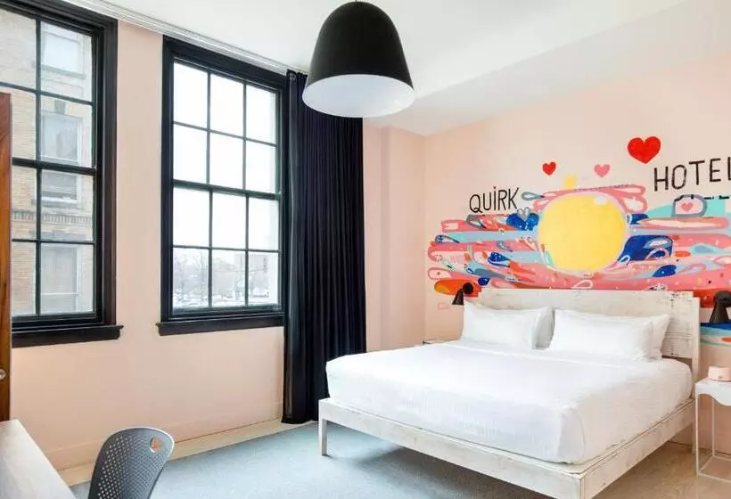 キングサイズベッドのスーペリアルーム, Quirk Hotel Richmond