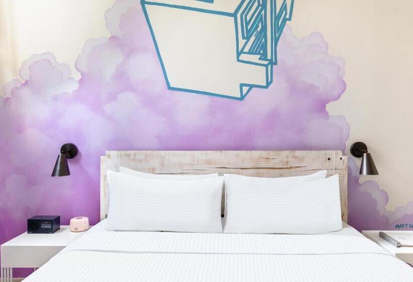 디럭스 룸 킹사이즈 침대, Quirk Hotel Richmond