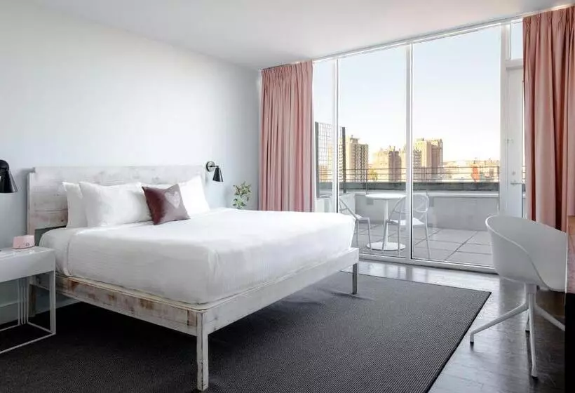 キングサイズベッドのデラックスルーム, Quirk Hotel Richmond