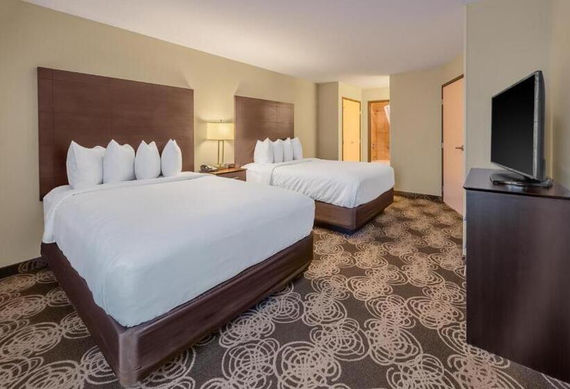 스탠다드 룸 더블 침대 2개, Landmark Suites  Williston