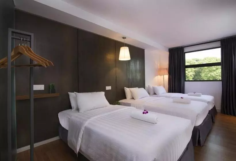 Superior Kolmen Hengen Huone, T+ Hotel Butterworth