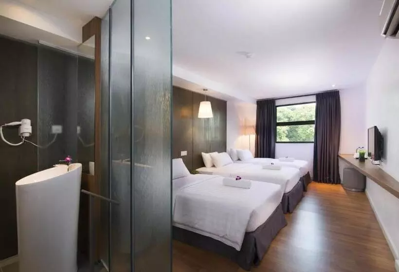 Superior Kolmen Hengen Huone, T+ Hotel Butterworth