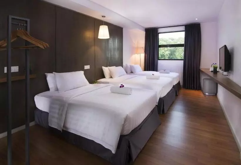 Superior Kolmen Hengen Huone, T+ Hotel Butterworth